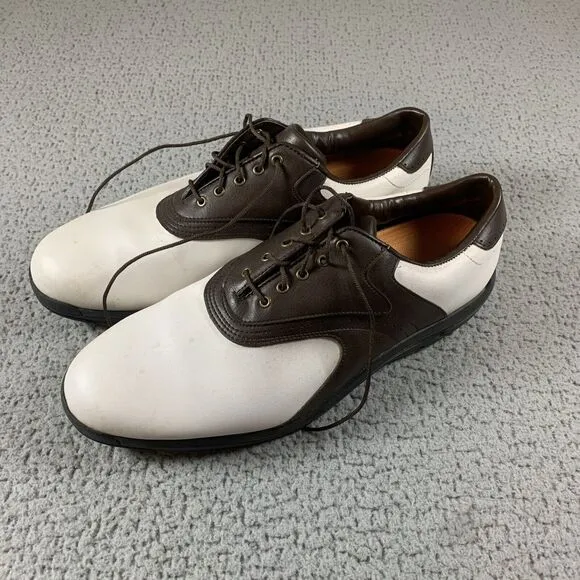 Footjoy FJ   Golf Shoes Men’s‎ Size 14 M  45425 Leather Spiked Super feet