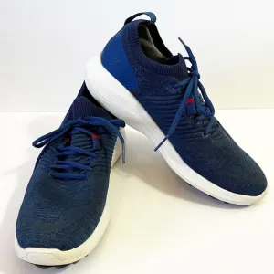 Footjoy Flex XP Series Mens Golf Shoes Size 9.5 Blue Mesh Casual 56268