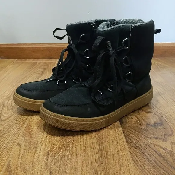 Forsake Women Lucie Waterproof Leather Outdoor Sneaker Boot Size 10 Black Hiking