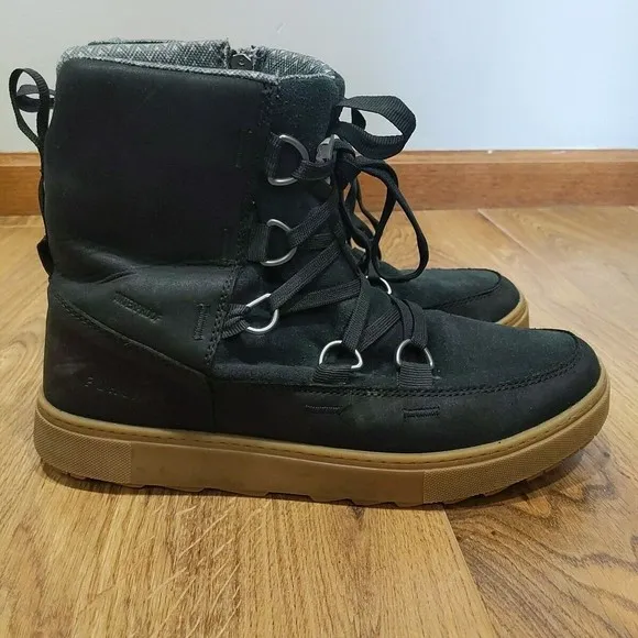 Forsake Women Lucie Waterproof Leather Outdoor Sneaker Boot Size 10 Black Hiking
