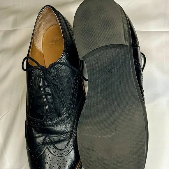 Frau Italian Leather Dress Shoes | Made in Italy | Size EU 41Mens 8