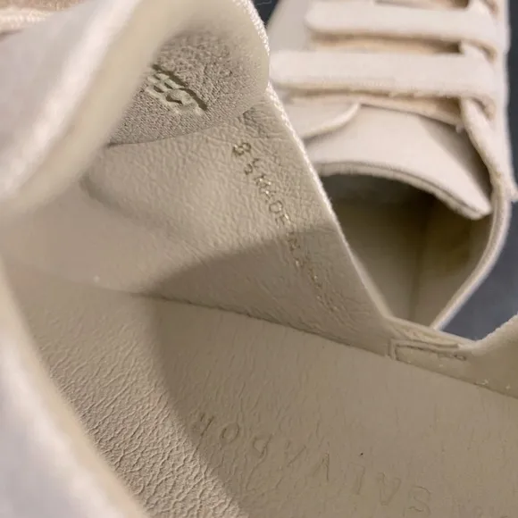 Freda Salvador Libby D’Orsay Sneakers Neutral Cotton Canvas