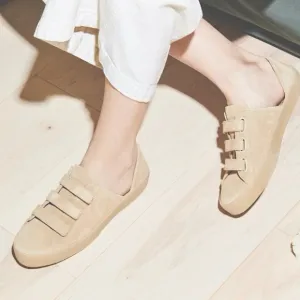 Freda Salvador Libby D’Orsay Sneakers Neutral Cotton Canvas