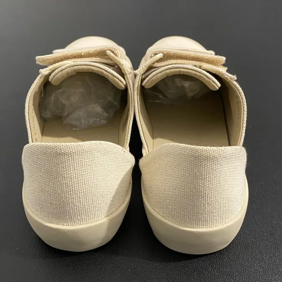 Freda Salvador Libby D’Orsay Sneakers Neutral Cotton Canvas