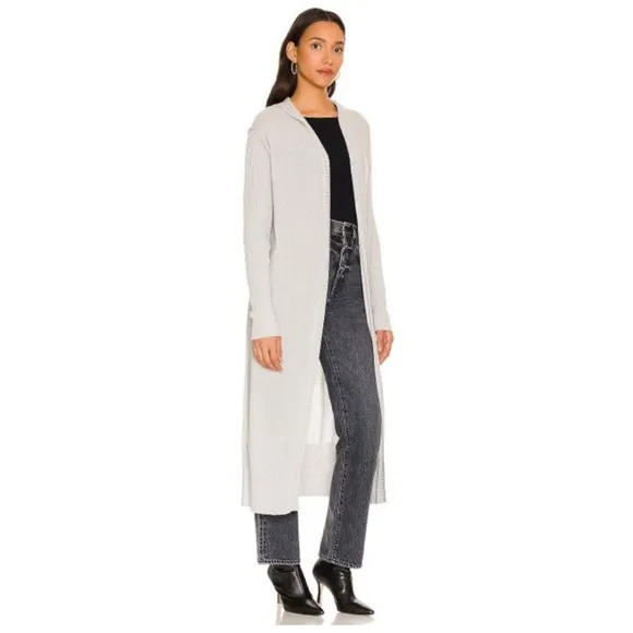 FREE PEOPLE Rowan Cardigan in Vapor Blue (Grey) Sz M NWT