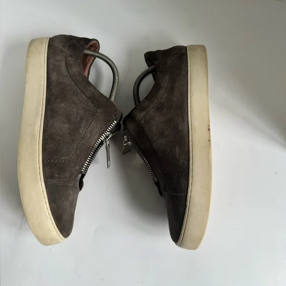 Frye Lena Zip Low Sneaker Shoes Women's Size 11M