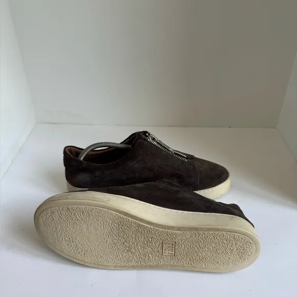Frye Lena Zip Low Sneaker Shoes Women's Size 11M
