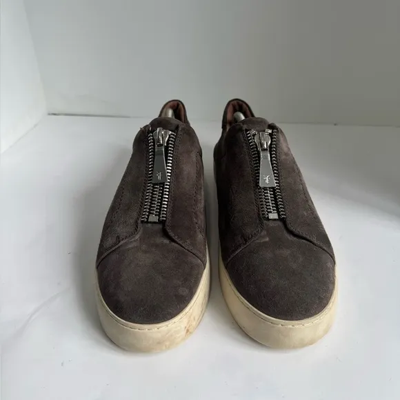 Frye Lena Zip Low Sneaker Shoes Women's Size 11M