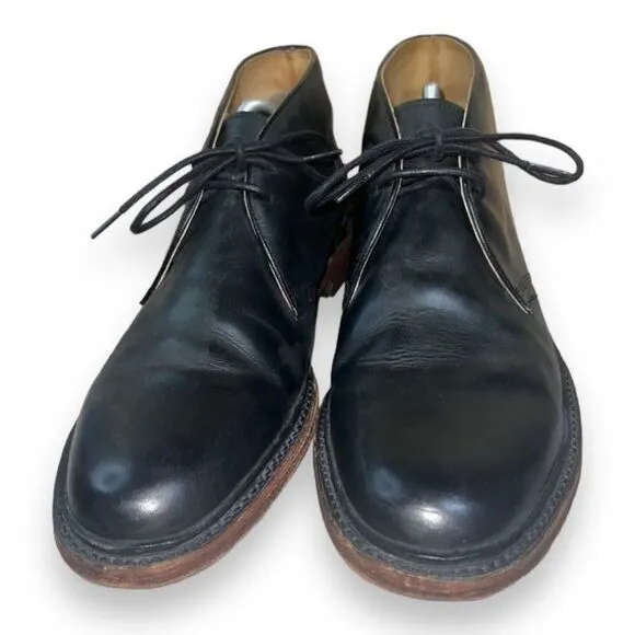 Frye James Chukka Boots Black Leather 3487880 Men's 11.5 D
