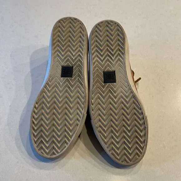 Frye men’s leather shoes excellent condition size 10, neutral color.