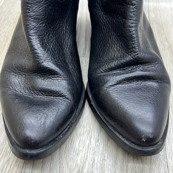 GABRIELLA BLACK WESTERN CHELSEA ANKLE BOOTIES