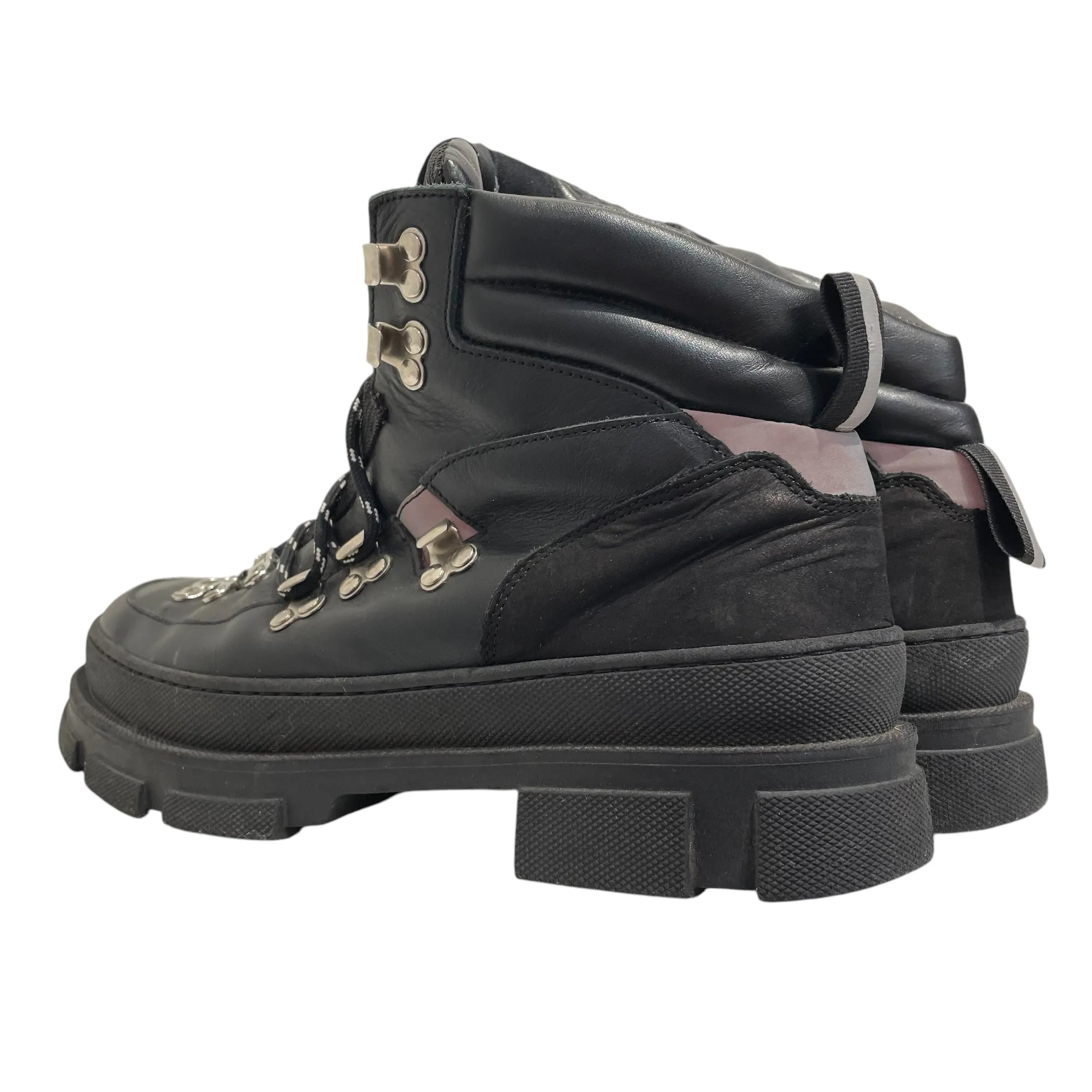 GANNI/Trekking Boots/EU 41/BLK/laced trekking boots
