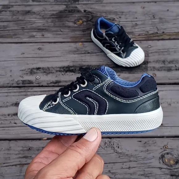 Geox Kids' Jr Alonisso Boy 3-K Sneaker