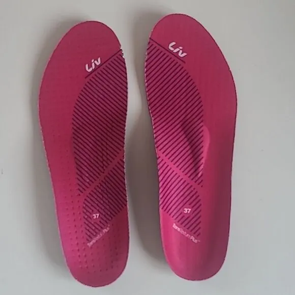 Giant Liv Fera Mountain Bike Cycling Shoes Black &amp; Pink Size 37