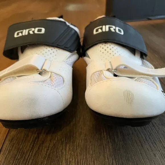 Giro Inciter Tri Mens Cycling Shoe White Black Size Mens Size 42/US 9 Biking