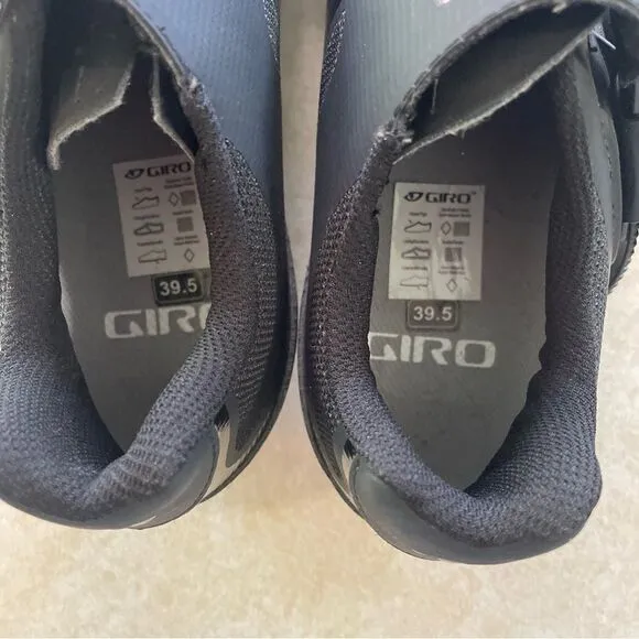 Giro Solara II (2) cycling bike shoes women’s size 8 39.5 black