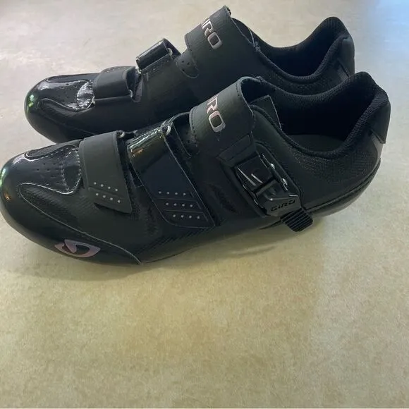 Giro Solara II (2) cycling bike shoes women’s size 8 39.5 black