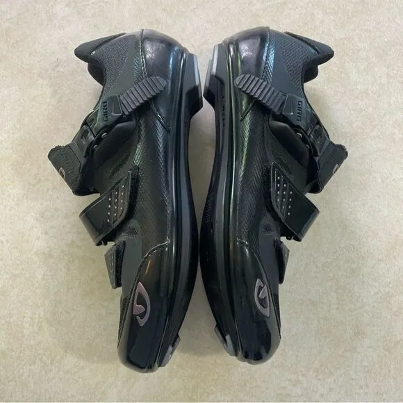 Giro Solara II (2) cycling bike shoes women’s size 8 39.5 black