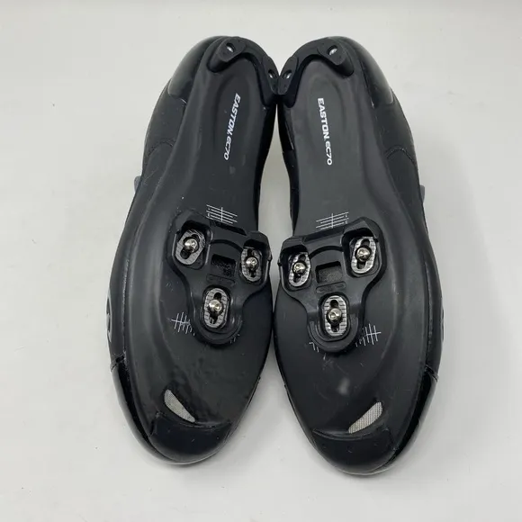 Giro Trans Boa US 9.5 EU 43 Easton EC70 Carbon Sole Road Bike Cycling Shoes Blk