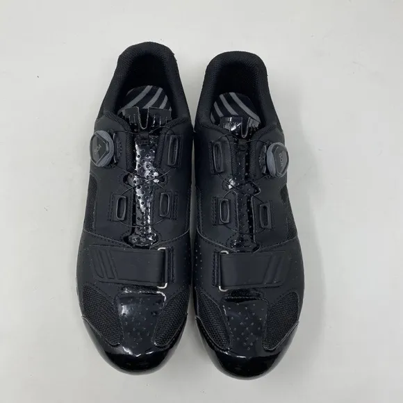 Giro Trans Boa US 9.5 EU 43 Easton EC70 Carbon Sole Road Bike Cycling Shoes Blk