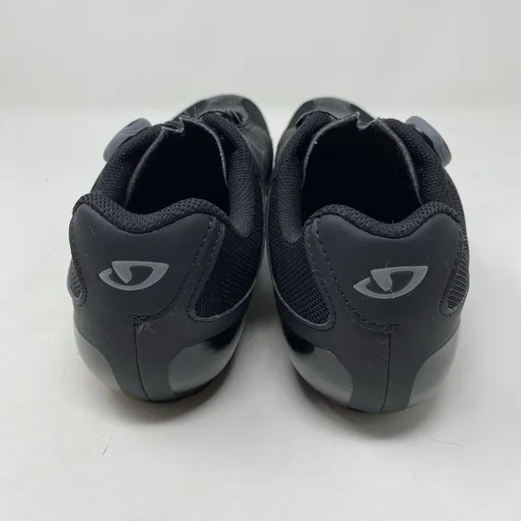 Giro Trans Boa US 9.5 EU 43 Easton EC70 Carbon Sole Road Bike Cycling Shoes Blk