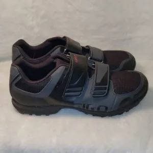 Giro Black Leather Cycling Shoes