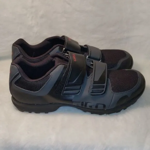 Giro Black Leather Cycling Shoes