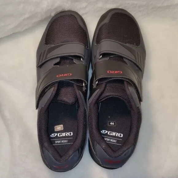 Giro Black Leather Cycling Shoes