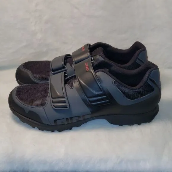 Giro Black Leather Cycling Shoes