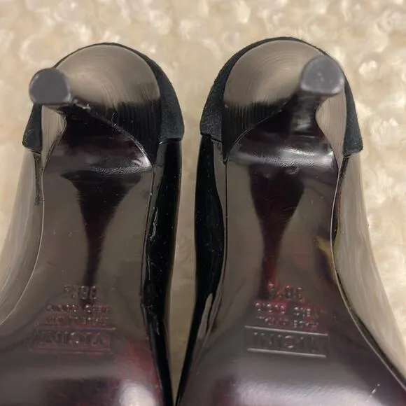 Giuseppe Zanotti Design Pumps Shoes black Size 38.5 USA 8.5