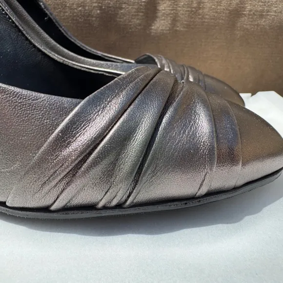 Giuseppe Zanotti Design Women's Metallic High Heels Pumps Shoes IT 38