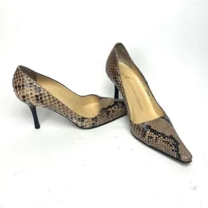Giuseppe Zanotti Design Vicini Real SnakeSkin Pointed Heels EUR 37 US 7