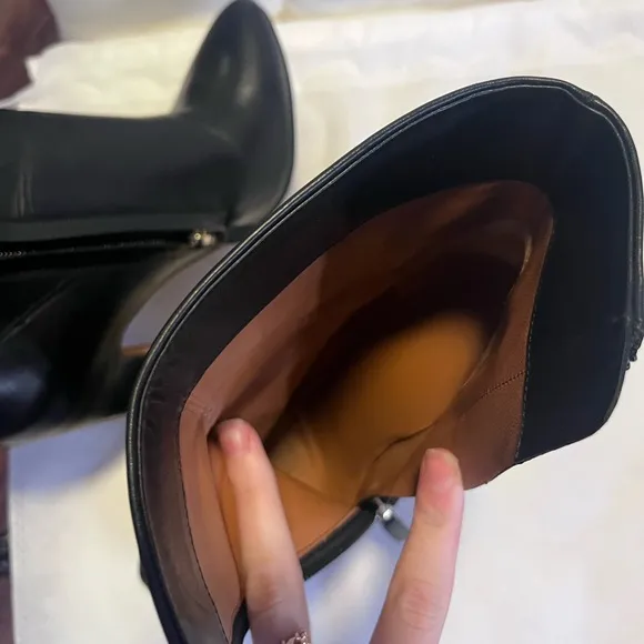 Givenchy Black Leather Boots rare