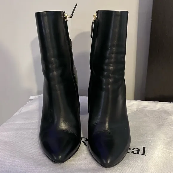 Givenchy Black Leather Boots rare