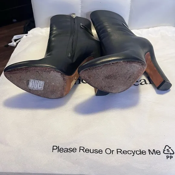 Givenchy Black Leather Boots rare