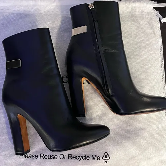 Givenchy Black Leather Boots rare