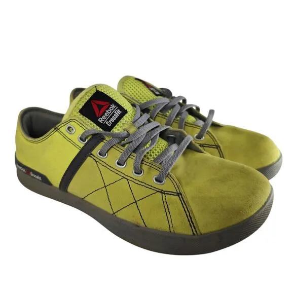 Green Reebok CrossFit Training shoes sz 9