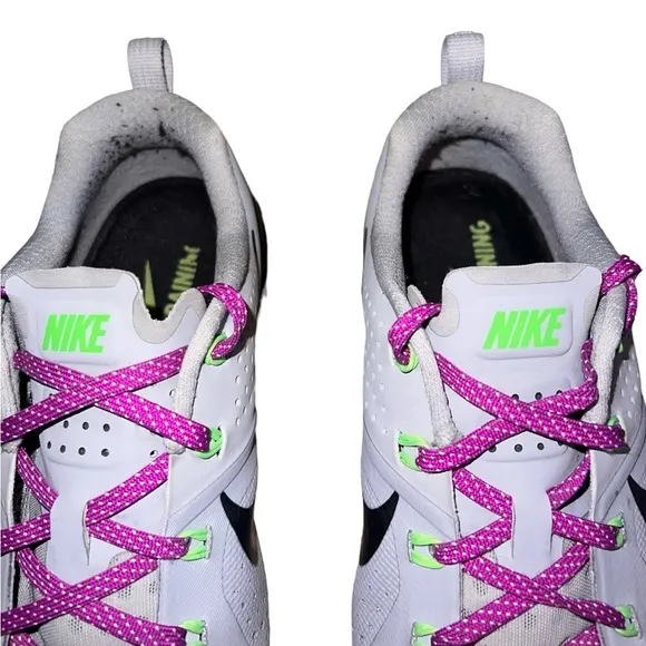 {GUC Nike Women’s Metcon CrossFit Training Shoes Grey Purple Green Size 11.5}