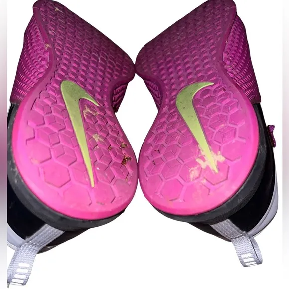 {GUC Nike Women’s Metcon CrossFit Training Shoes Grey Purple Green Size 11.5}