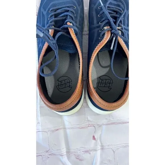 HANWAG BLUE SUEDE OUTDOOR SHOES SNEAKERS WOMENS SZ 9