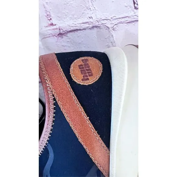 HANWAG BLUE SUEDE OUTDOOR SHOES SNEAKERS WOMENS SZ 9
