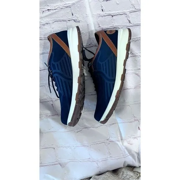 HANWAG BLUE SUEDE OUTDOOR SHOES SNEAKERS WOMENS SZ 9