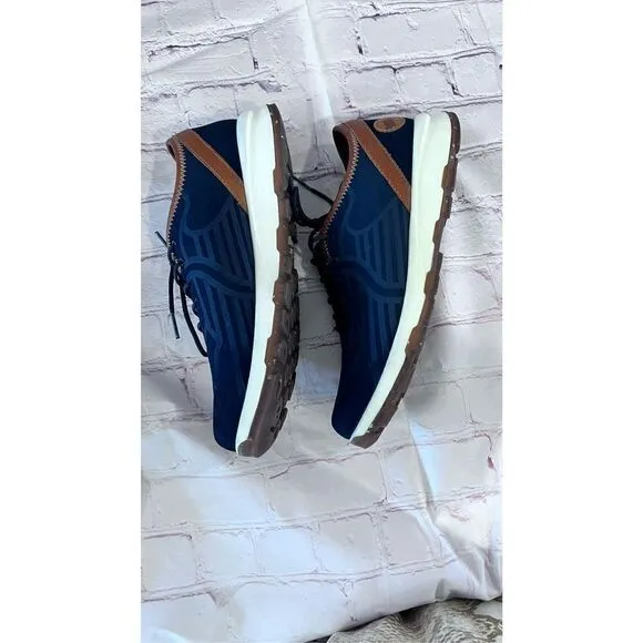 HANWAG BLUE SUEDE OUTDOOR SHOES SNEAKERS WOMENS SZ 9