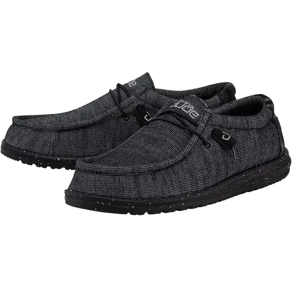 Hey Dude Men's Wally Midnight Bunker Comfortable Lightweight Shoes 7-12 New