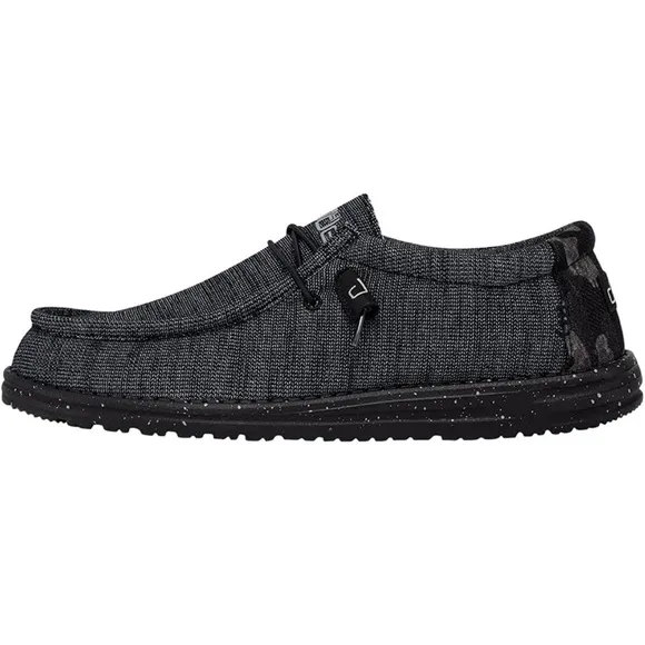 Hey Dude Men's Wally Midnight Bunker Comfortable Lightweight Shoes 7-12 New