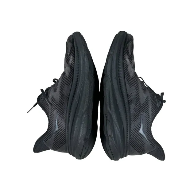 Hoka Clifton 9 All Black Men’s‎ Sz 12.5 D Running Shoes