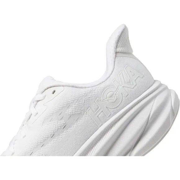 HOKA Clifton 9 Women’s Running Shoes – White – Size 8.5