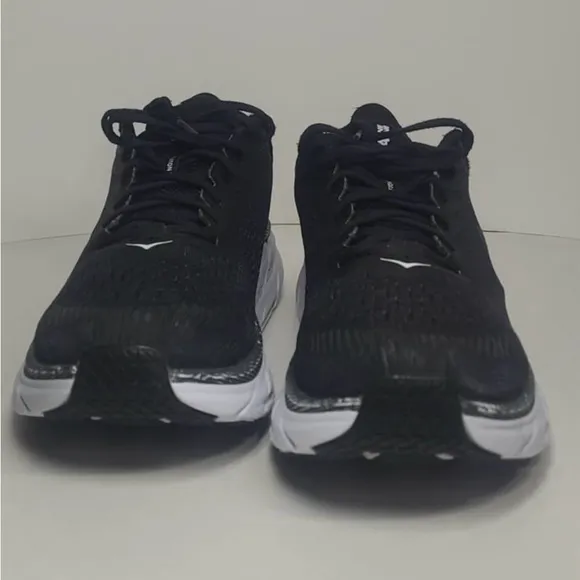 HOKA Clifton Women’s Black Running Shoes 10