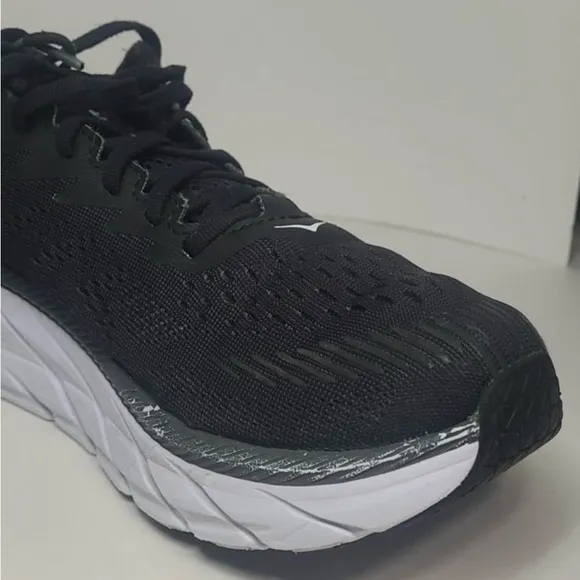 HOKA Clifton Women’s Black Running Shoes 10