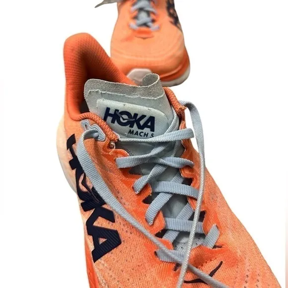 HOKA Mach 7 Women's Camellia Peach Running Shoes Size 7.5
